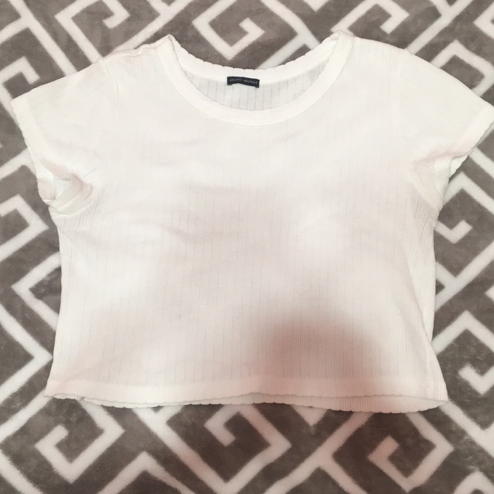 white brandy melville top